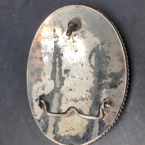Montana Silversmith Columbus Mont. Turn & Burn Western Numbered Belt Buckle - Picture 4 of 12